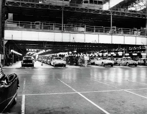 Production Line Prints: Citroen Production line, 1960