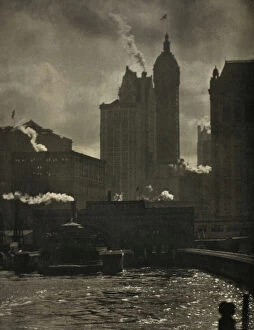 Skyline Collection: The City of Ambitions, 1910. Creator: Alfred Stieglitz