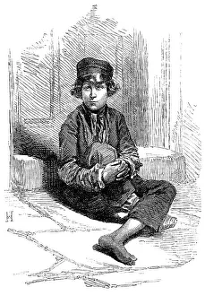 Street Child Prints: A City Arab - from a photograph taken before admission to the Belvedere-Crescent Reformatory