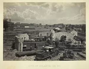 Barnard George Norman Collection: City of Atlanta, GA, No. 1, 1866. Creator: George N. Barnard