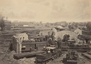 Atlanta Georgia Usa Prints: City of Atlanta, Georgia No. 1, 1860s. Creator: George N. Barnard