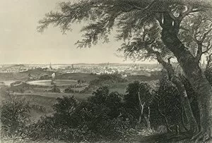 Robert Hinshelwood Gallery: City of Baltimore, (from Druid Hill Park), 1874. Creator: Robert Hinshelwood