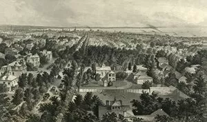Town Planning Gallery: City of Buffalo, 1872. Creator: William Wellstood