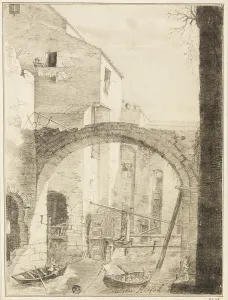 City Canal, 1778. Creator: George Hadfield
