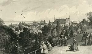 Robert Hinshelwood Gallery: City of Cleveland, from Reservoir Walk, 1872. Creator: Robert Hinshelwood