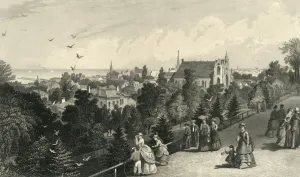 City of Cleveland, from Reservoir Walk, 1872. Creator: Robert Hinshelwood City of Cleveland, from Reservoir Walk, 1872. Creator: Robert Hinshelwood