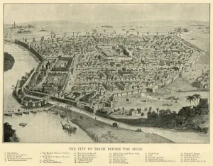 Yamuna Prints: The City of Delhi Before The Siege, 1901. Creator: Unknown