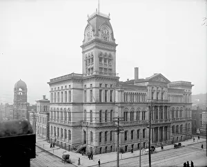 City Hall Prints: City Hall, Louisville, Ky. c1906. Creator: Unknown