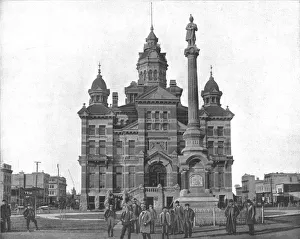 Manitoba Prints: City Hall, Winnipeg, Manitoba, Canada, c1900. Creator: Unknown