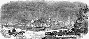 Helsinki Finland Prints: City of Helsingfors, 1854. Creator: Unknown