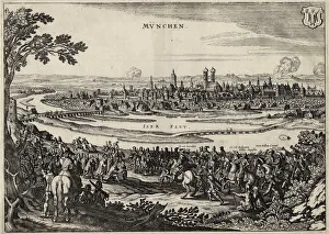 City Key Handover by the Munich mayor to King Gustav II Adolf of Sweden, 1632, 1632-1636