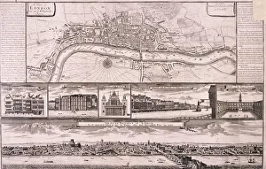 City of London, c1560, (c1750)