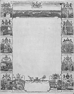 City of London Livery Companies and their arms, 1777