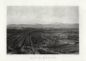City of Mexico, 1883. Artist: Henry Adlard