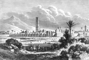 A city in Morocco, 19th century