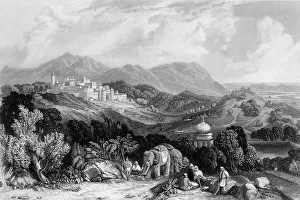 Roberts Emma Prints: The City of Nahun, 1845. Creator: Unknown