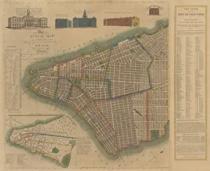 The City of New York: Longworth's Explanatory Map and Plan, 1817 The City of New York: Longworth's Explanatory Map and Plan, 1817