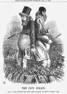 The City Police, 1863. Artist: John Tenniel