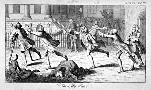 Competitor Prints: The City Race, 1771