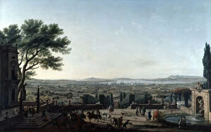 Images Dated 12th September 2005: The City and Roads of Toulon, France, 1756. Artist: Claude-Joseph Vernet