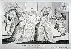 Chatting Gallery: The City rout, 1776