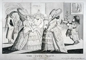 Manners Prints: The City rout, 1776