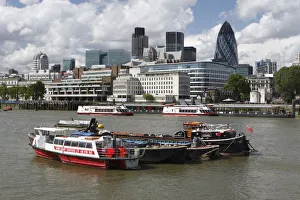 Office Building Collection: The City from the Thames, London, 2009