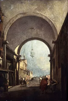 City View, 1770s. Artist: Francesco Guardi