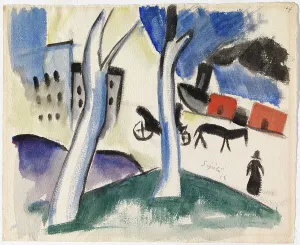 City View, 1918. Creator: Sulho Sipila
