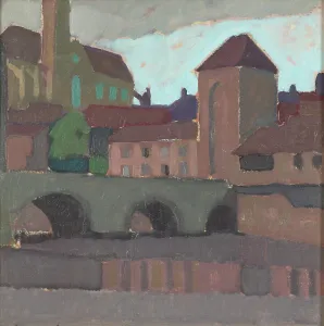 Cityscape, 1913. Creator: Eero Snellman
