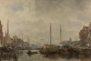 Maris Jacob Henricus Prints: Cityscape, c.1885-c.1887. Creator: Jacob Henricus Maris