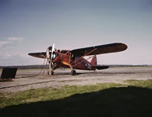 Civil Air Patrol Base, Bar Harbor, Maine, 1943. Creator: John Collier