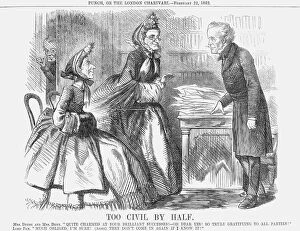 Edward Stanley Gallery: Too Civil by Half, 1862