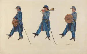 File George Prints: Civil War Soldiers, 1935 / 1942. Creator: George File