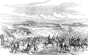 Advancing Prints: The Civil War in Spain: arrival of the Catalan Division at Vittoria