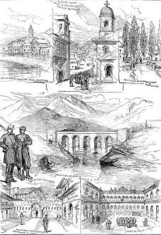 The Civil War in Spain: Carlist sketches from Navarre, 1874. Creator: Unknown