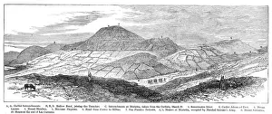 The Civil War in Spain...Monte Montano...Carlist positions: from...above San Lorenzo, 1874. Creator: Unknown