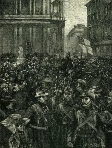 Slouch Hat Prints: The C.I.V.'s Marching Down Ludgate Hill