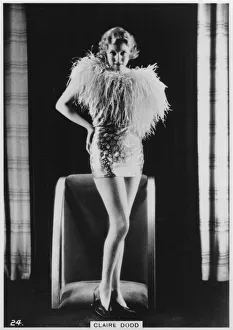 Hands On Hips Gallery: Claire Dodd, American film actress, c1938