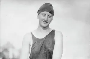 Sportswoman Prints: Claire Galligan, 1915. Creator: Bain News Service
