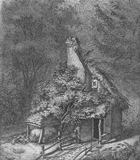 John Thomas Smith Prints: At Clandon, Surrey, 1797. Artist: John Thomas Smith