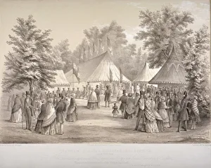 Whichelo Prints: Clapham Special Constables dinner, Clapham, London, 1848. Artist: HM Whichelo