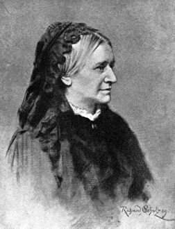 Clara Gallery: Clara Josephine Wieck Schumann, (1819-1896), leading pianists of the Romantic, 1909