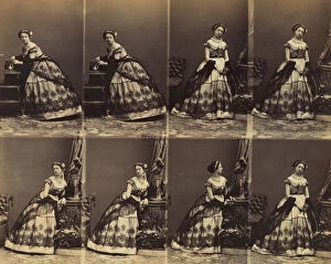 Disderi Gallery: Clara Silvois, 1861. Creator: Andre-Adolphe-Eugene Disderi
