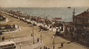 Portsmouth Prints: Clarence Esplanade and Pier, Southsea, Hampshire, c1930s
