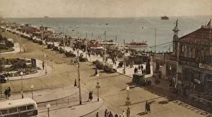 Coastal Resort Gallery: Clarence Esplanade and Pier, Southsea, Hampshire, c1930s