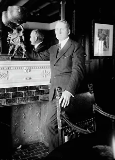 Chimneypiece Prints: Clarence Eugene Whitehill [sp?], between c1915 and c1920. Creator: Bain News Service
