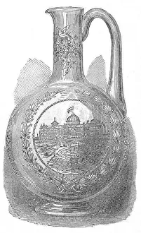 Wine Jug Prints: Claret jug presented to the Lord Mayor of London, 1872. Creator: Unknown