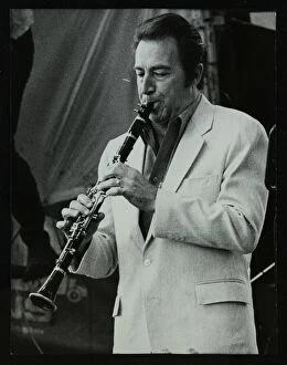 Hertfordshire Gallery: Clarinetist Buddy DeFranco at the Capital Radio Jazz Festival, Knebworth, Hertfordshire, 1981