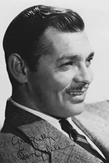 Images Dated 12th June 2008: Clark Gable (1901-1960), American actor, c1930s